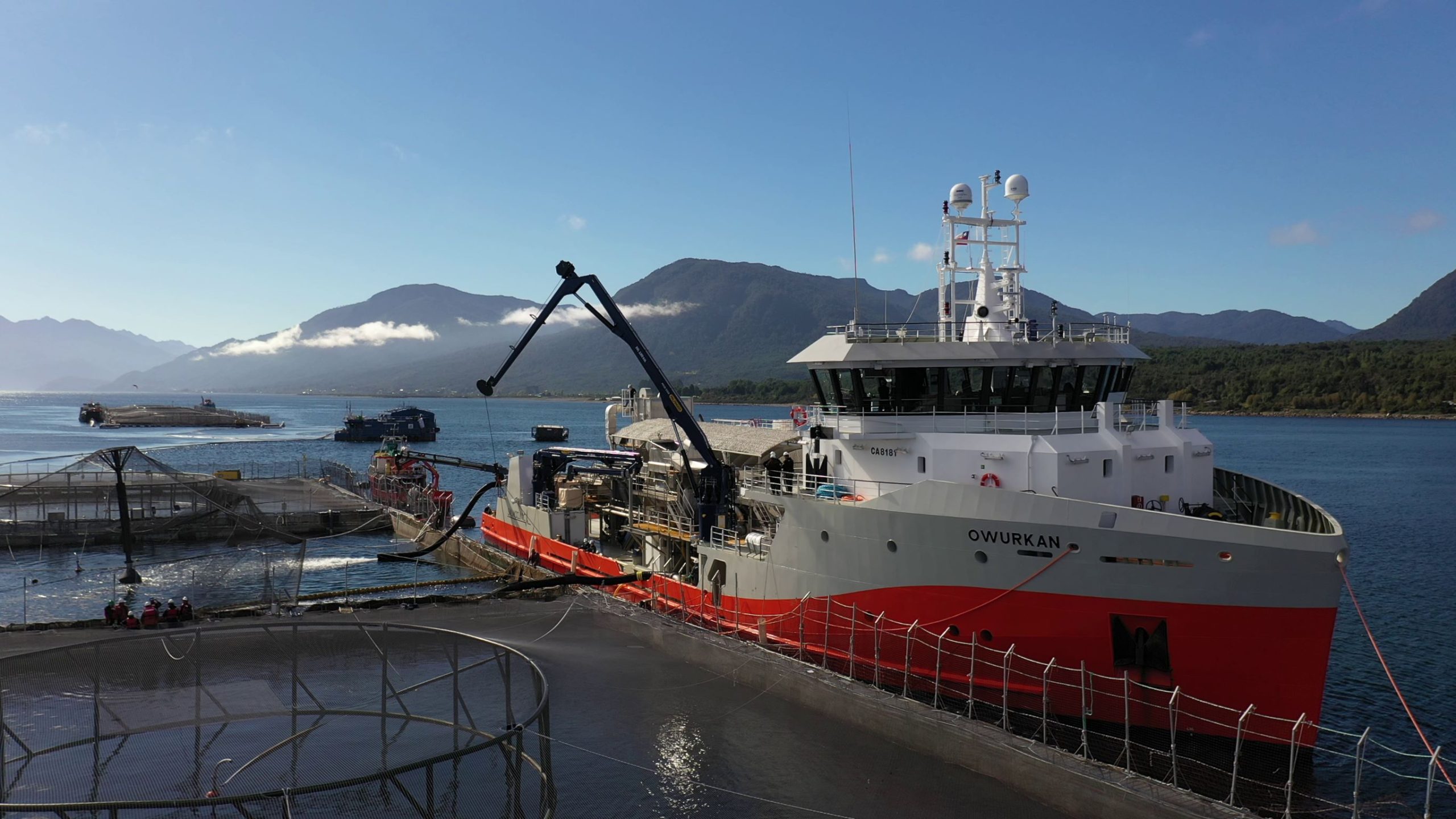 [+VIDEO] Desarrollado en Chile: Aseguran que nuevo barco reduce en hasta un 99% la descarga de antiparasitarios