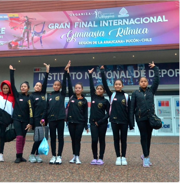 Salmonicultoras apoyan final internacional de gimnasia rítmica