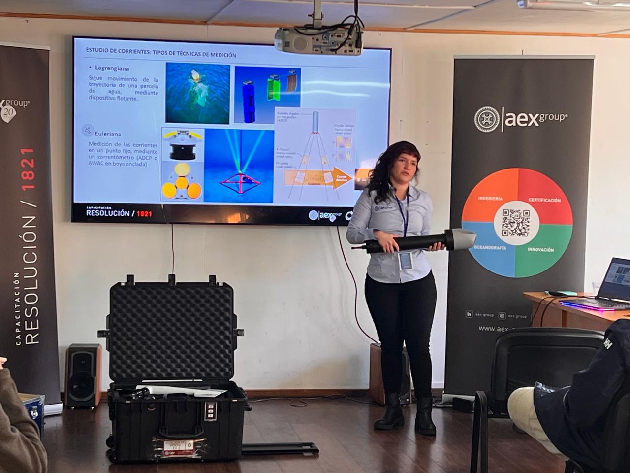 AEX Group organizó taller sobre normativa para colaboradores de Salmones Austral