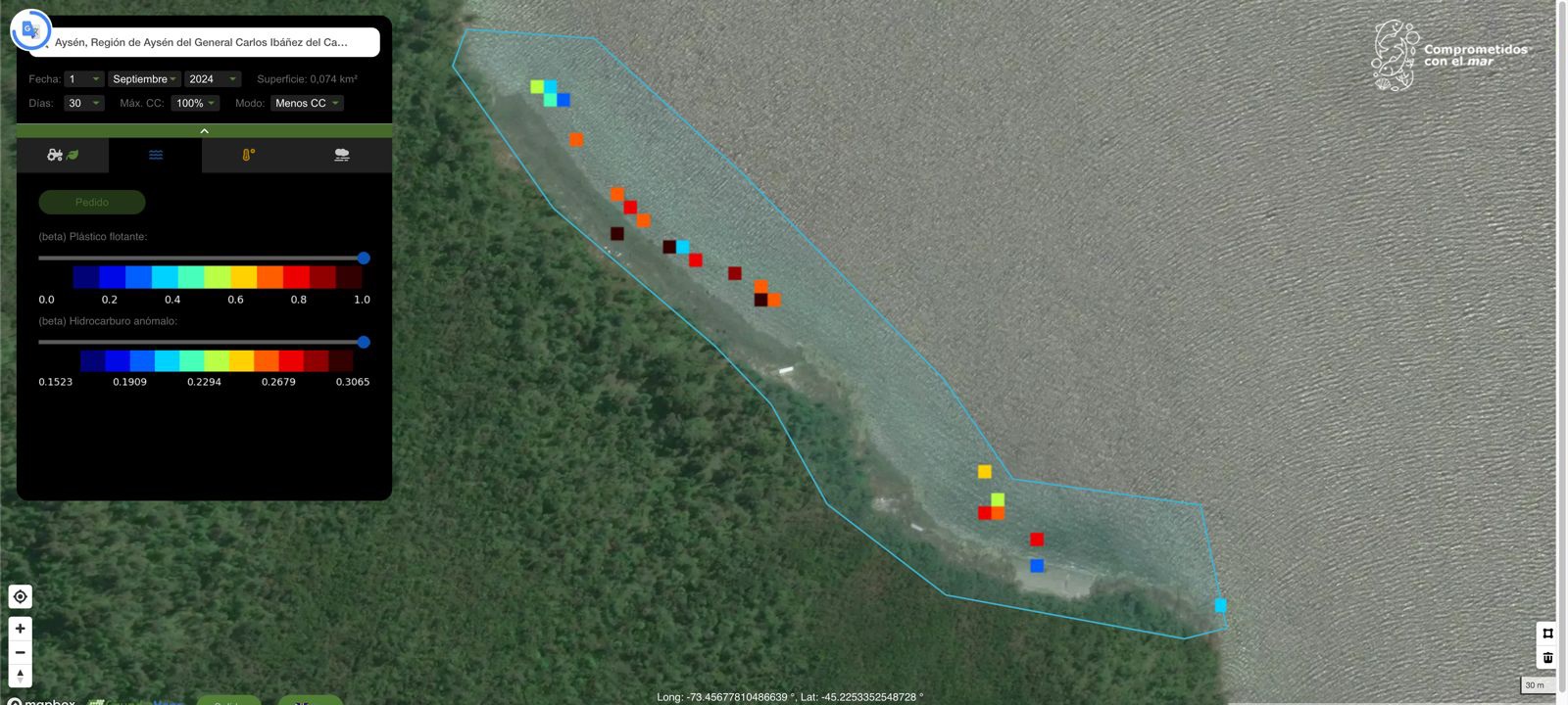 SalmonChile gestionará limpieza de playas a través de fotos satelitales e inteligencia artificial