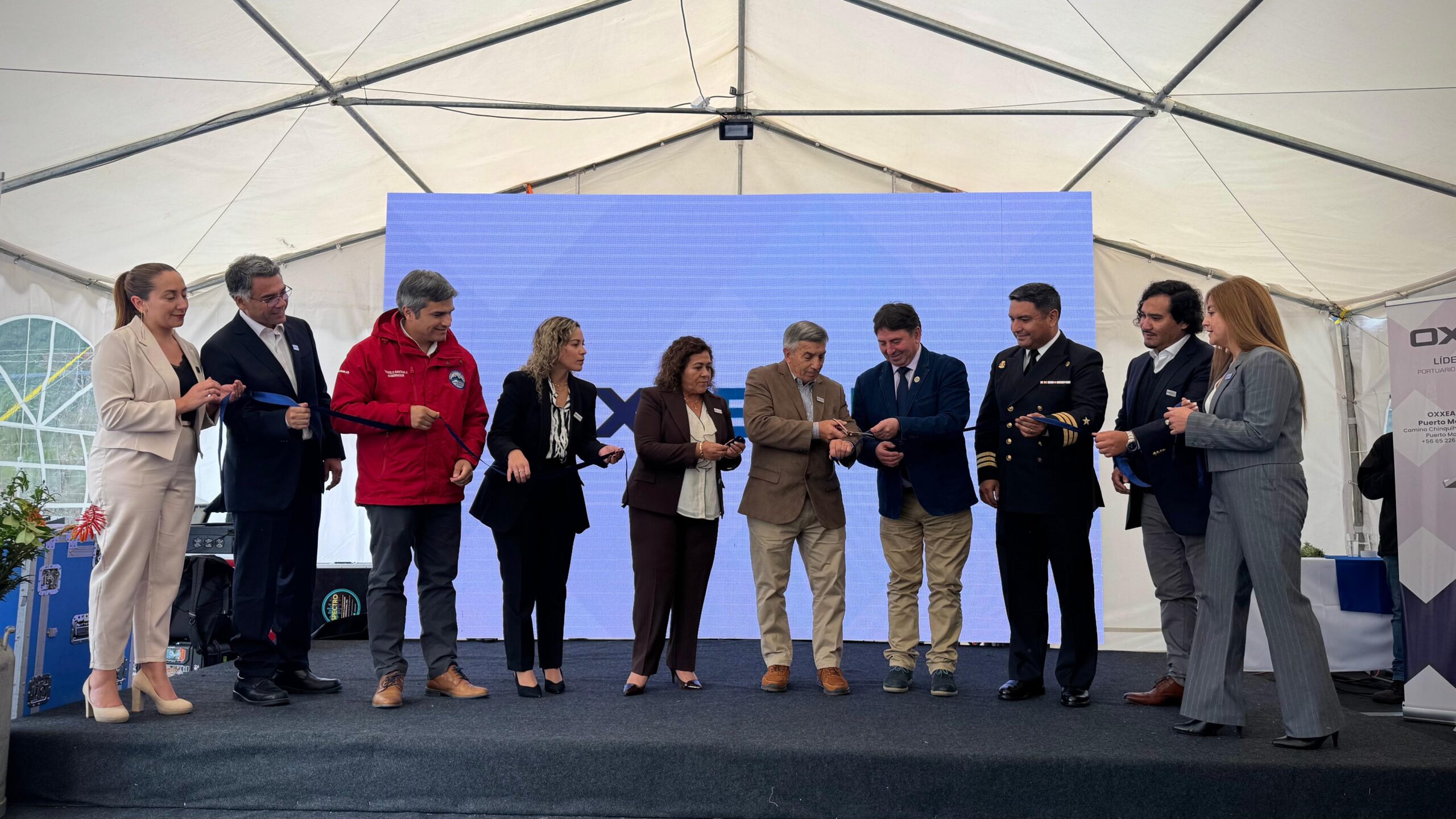Nuevas instalaciones de Oxxean en Puerto Chacabuco reforzarán su capacidad en Aysén