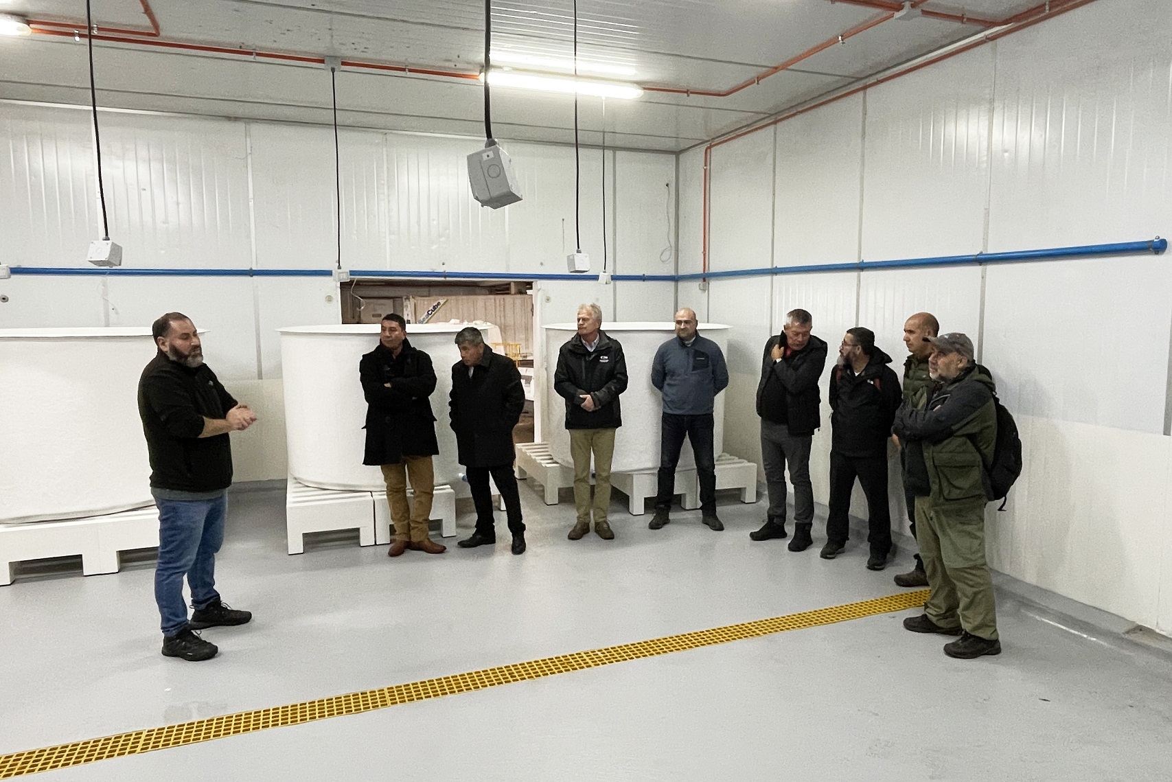Aumentan infraestructura para la producción de semillas de ostra japonesa en la región de Los Lagos