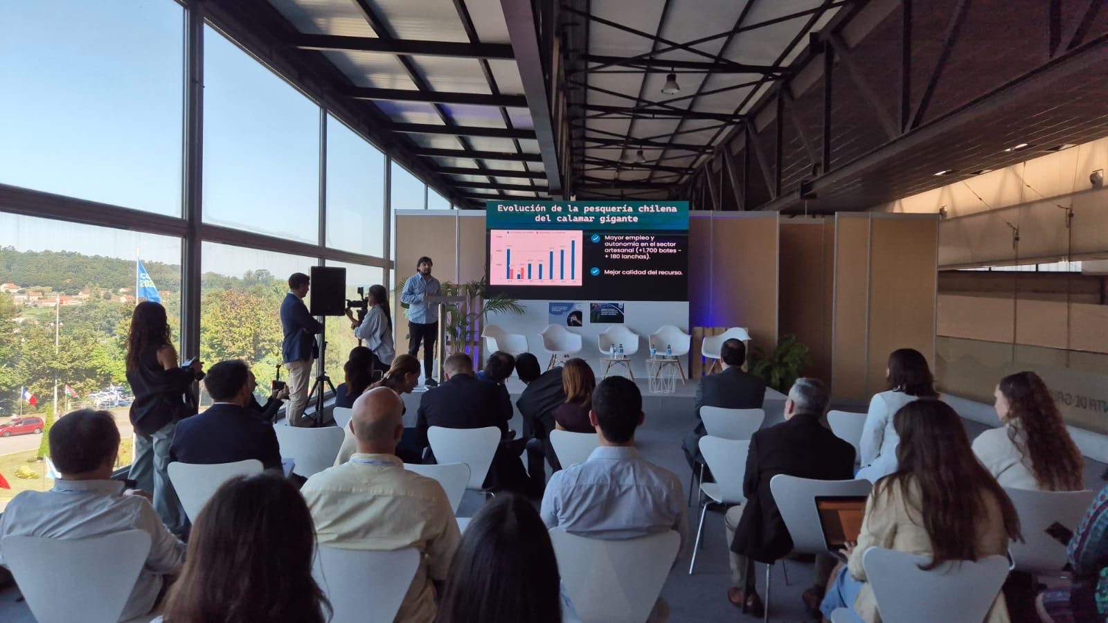 Exitosa presentación de Proyecto de Mejora Pesquera para la jibia en la Feria Conxemar 2025