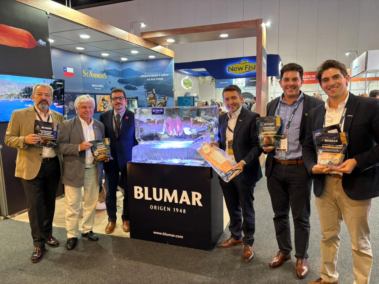 Presidente de SalmonChile inaugura feria en Brasil y destaca la importancia del mercado latinoamericano