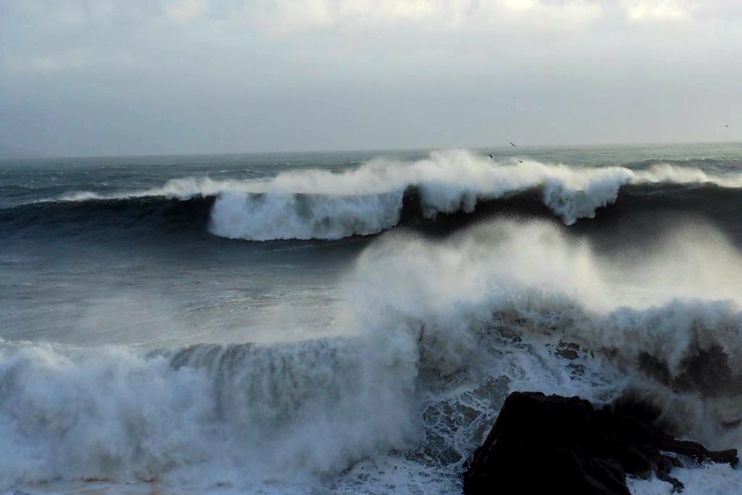 Alertan de marejadas anormales para el último fin de semana del año