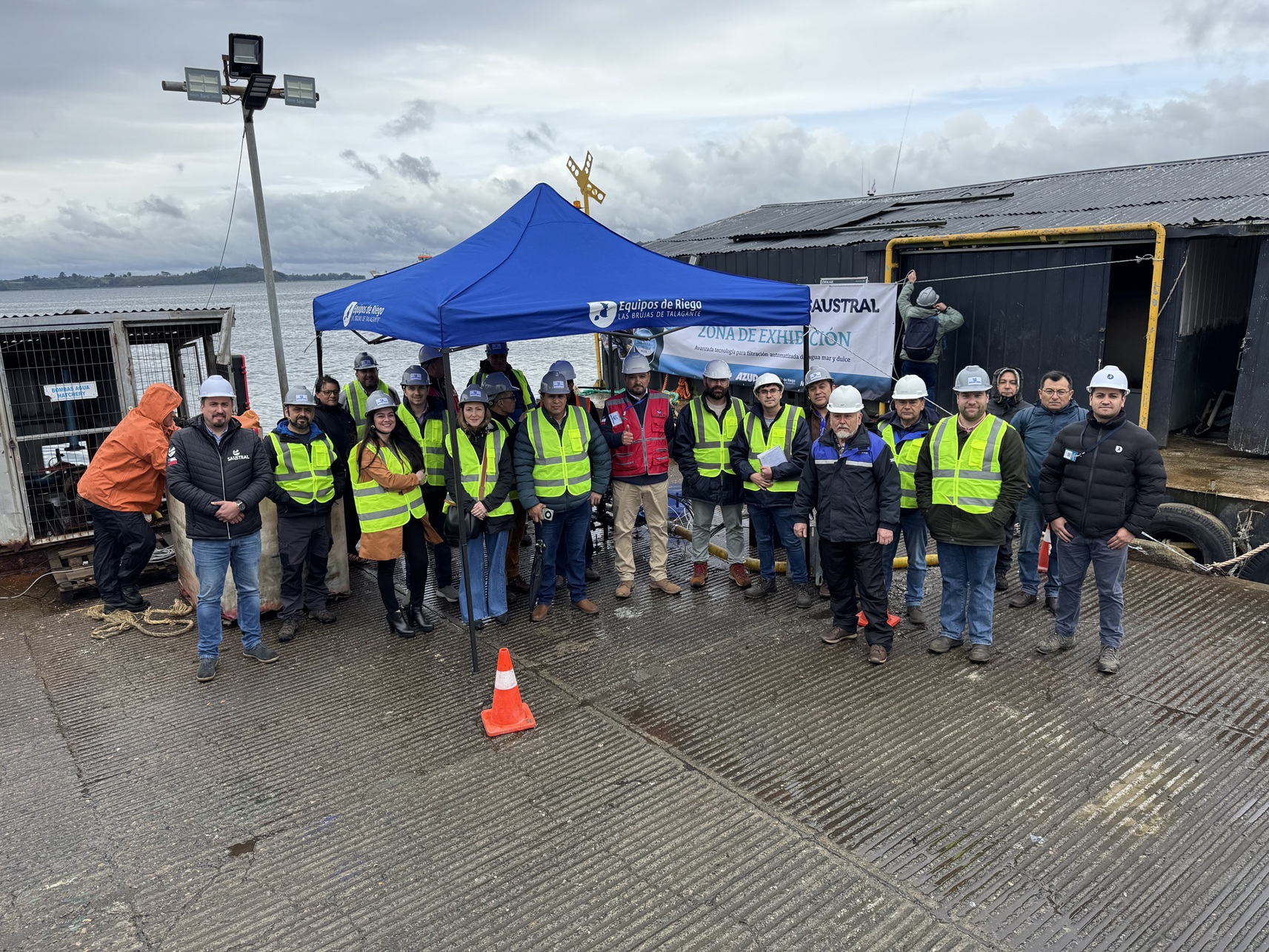 Realizan exitosa demostración del sistema de filtración automatizada para agua dulce y agua de mar