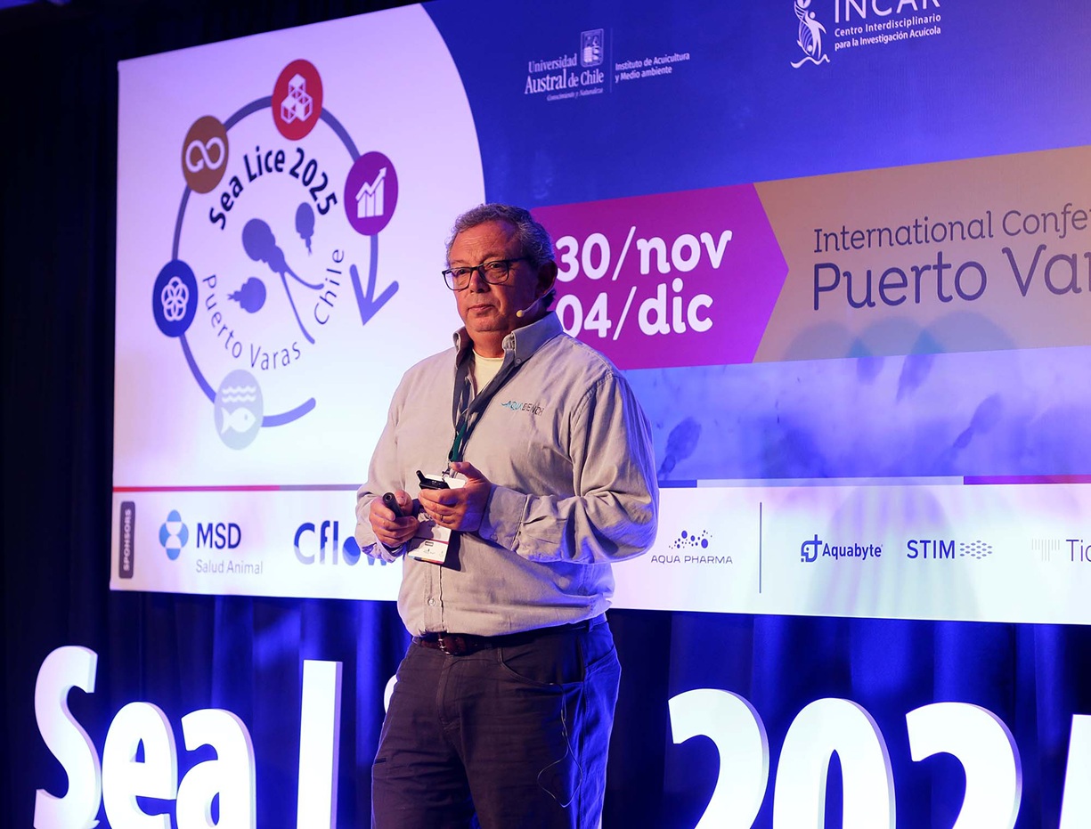 Empresa presentó evidencia clave para el control del piojo de mar