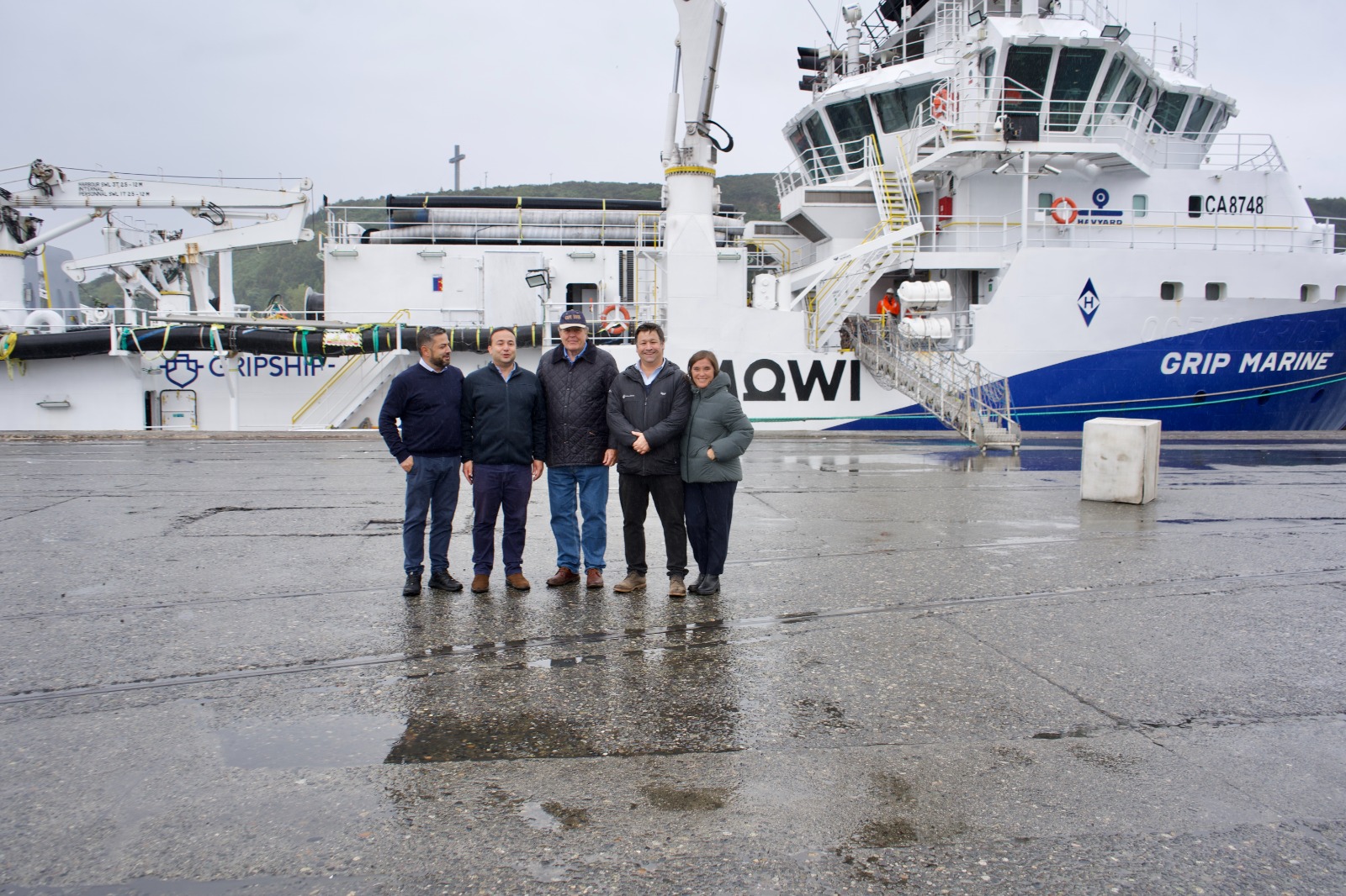 SalmonChile y Subpesca realizan visita técnica a empresas estratégicas del sector productivo