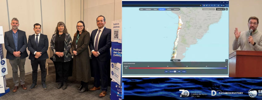 Lanzan plataforma interactiva que evalúa la salud del océano chileno en 105 comunas costeras