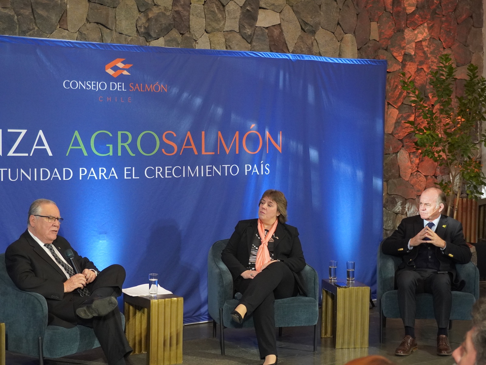 Impulsan alianza que podría duplicar compra de trigo chileno para alimentar salmones